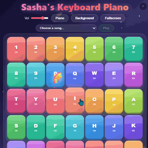 Keyboard Piano — kids' musical PWA