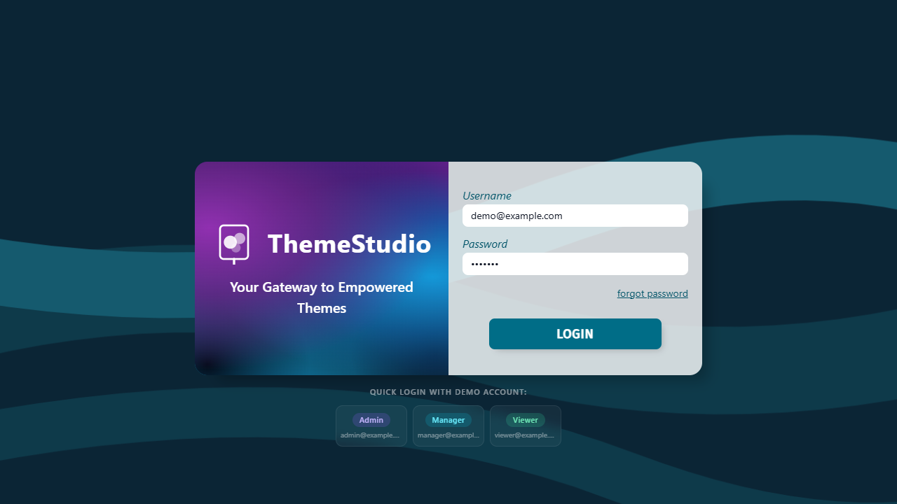 Syncfusion Theme Studio